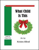 What Child Is This (Int. Piano Solo) piano sheet music cover